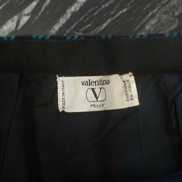 VALENTINO - vintage kelly green and black wool ski - Picture 3 of 4